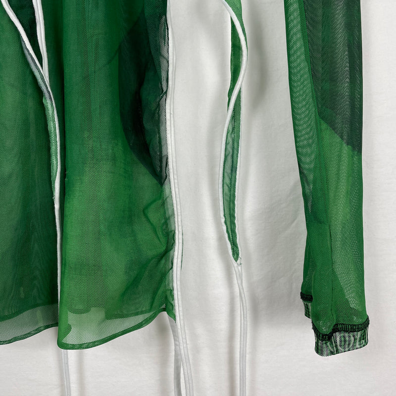 Ottolinger Mesh Tie Top Green