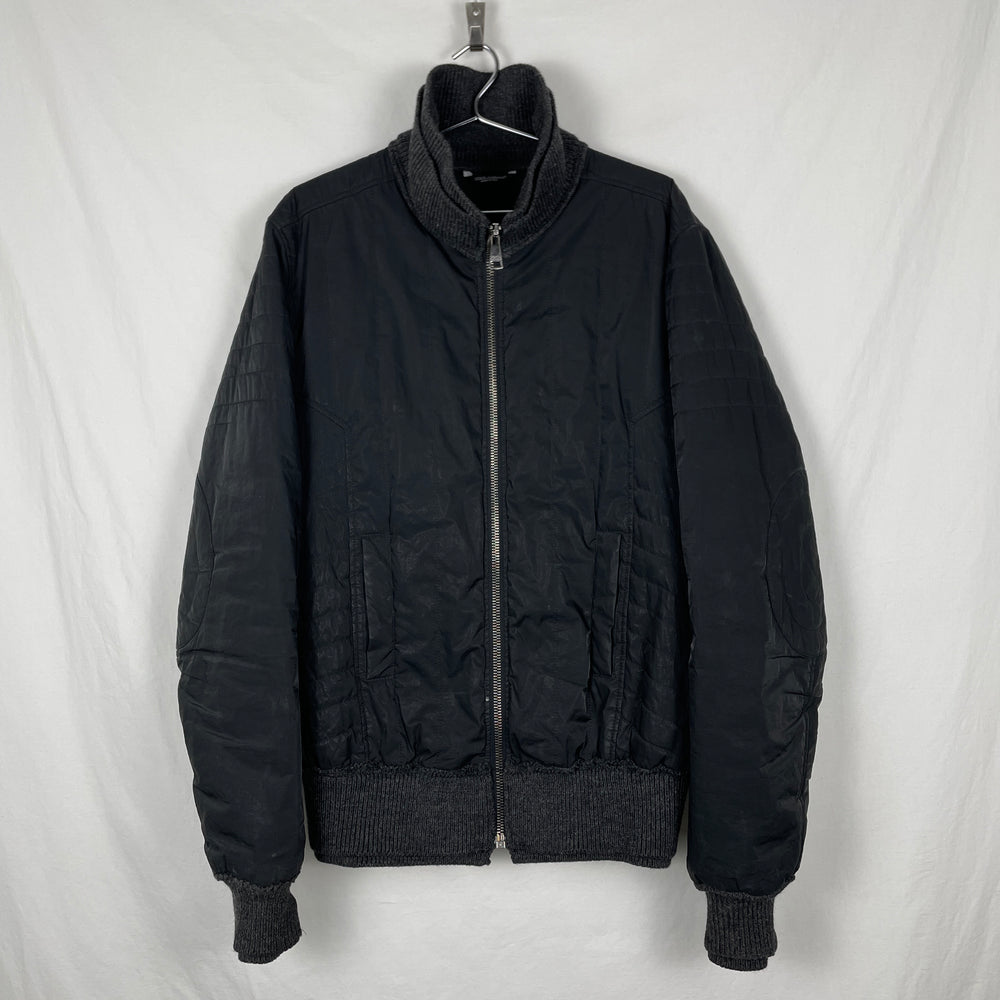 00s Dolce & Gabbana Quilted Zip Jacket