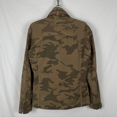 Kyoji Maruyama Fur Lined Camo Zip Jacket