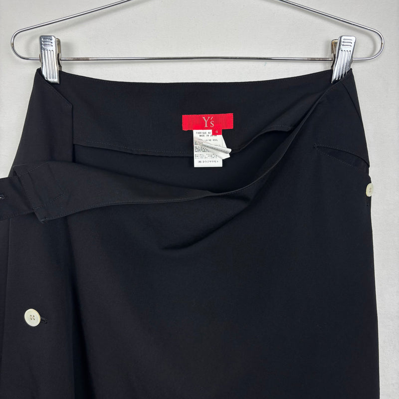 00s Yohji Yamamoto Y's Asymmetric Skirt