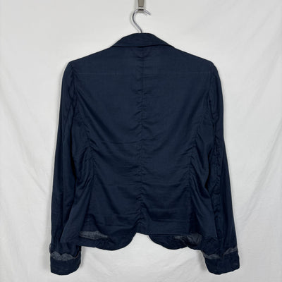 Miu Miu Pedal Ruffle Blouse