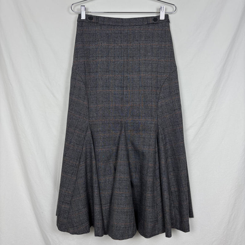 Atsuro Tayama Plaid Maxi Skirt