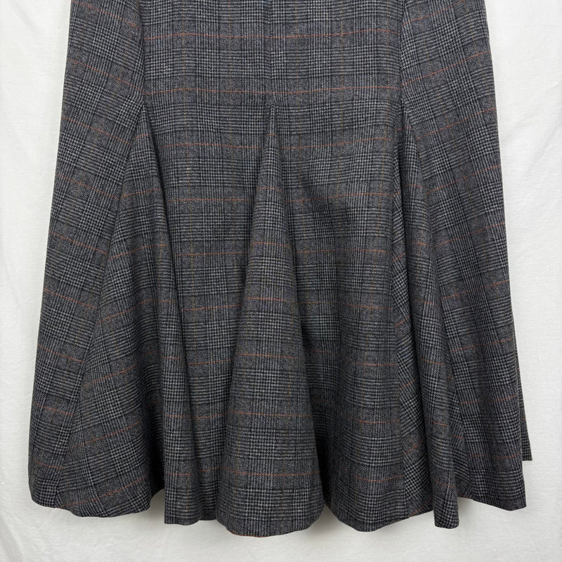 Atsuro Tayama Plaid Maxi Skirt