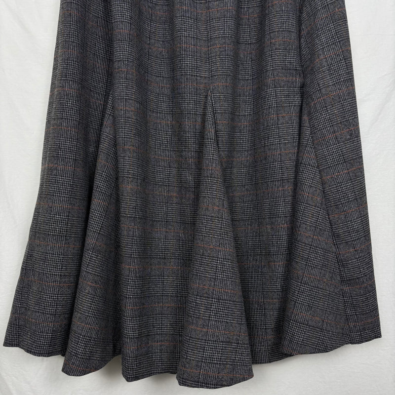 Atsuro Tayama Plaid Maxi Skirt