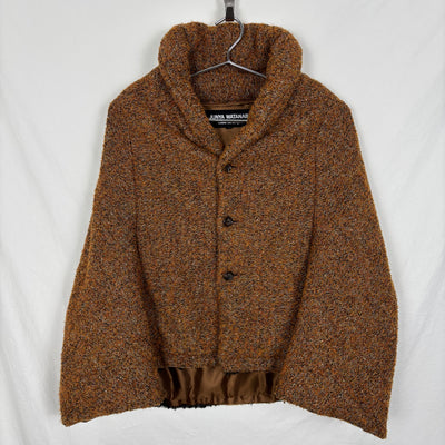 FW05 Junya Watanabe Cropped Button Up Wool Jacket