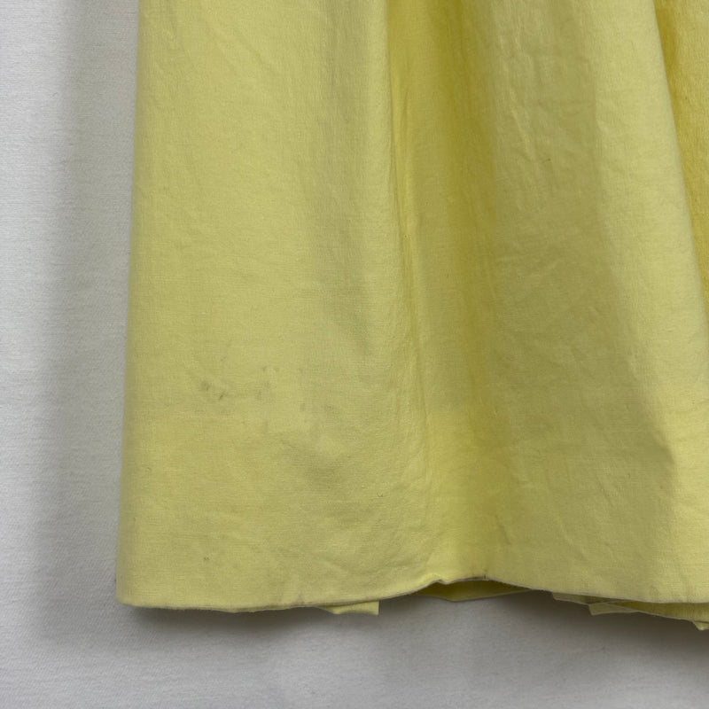 90s Miu Miu Pleated Summer Midi Skirt