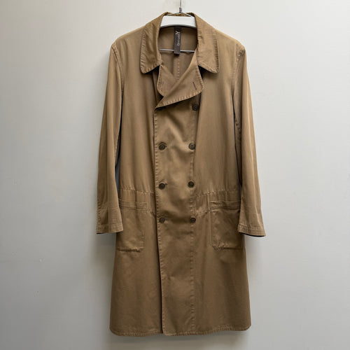 Ground Y Yohji Yamamoto Camel Trench Coat