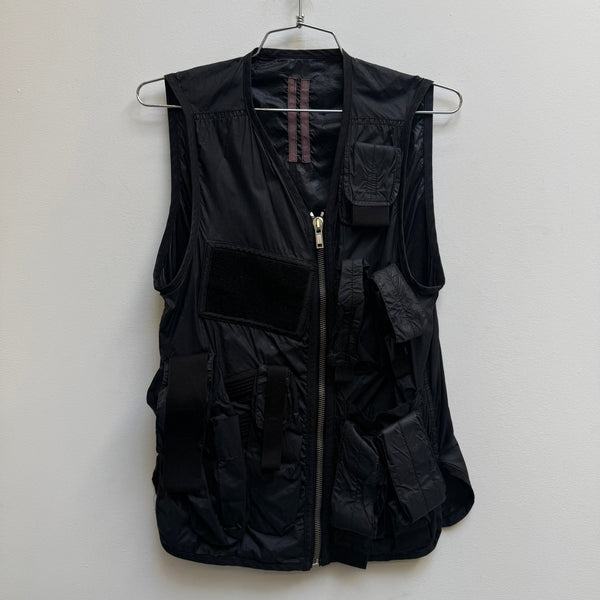 SS15 Rick Owens DRKSHDW Military Utility Vest