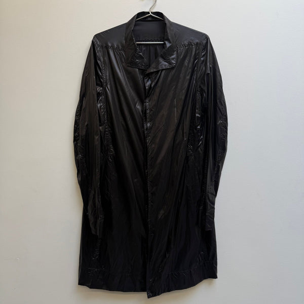 SS10 Rick Owens “RELEASE“ Nylon Trench Coat