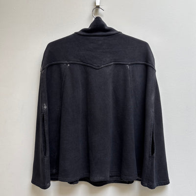 Diesel Industry Distressed Cape Grey Poncho