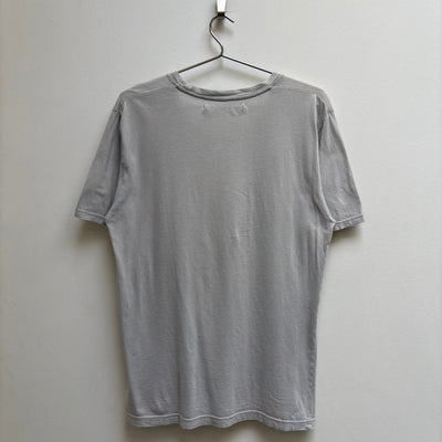 Robert Geller Round Neck Light Grey T-Shirt