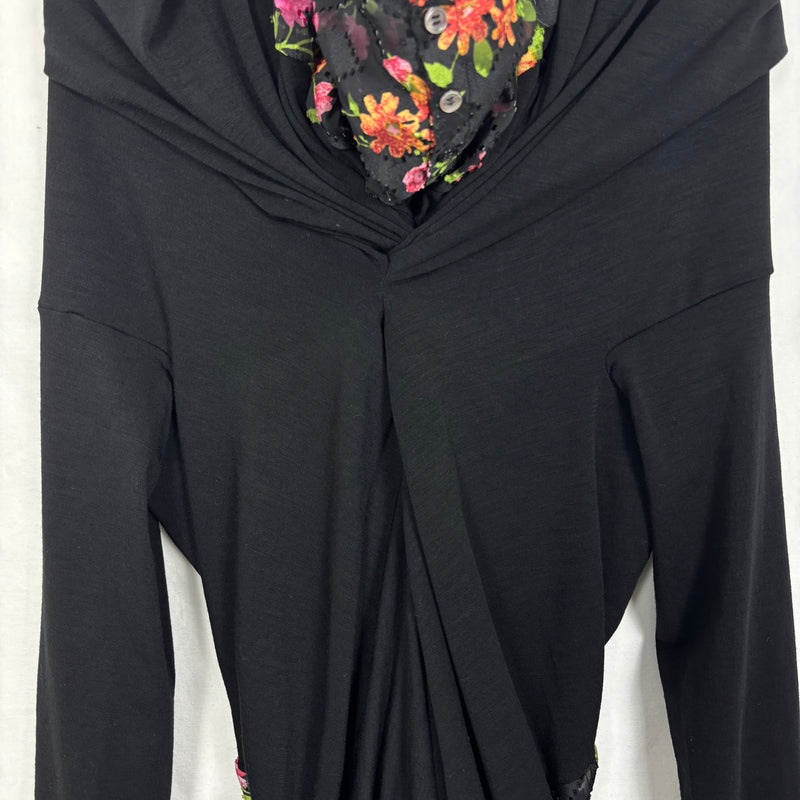 Junya Watanabe Ruched Floral Blouse