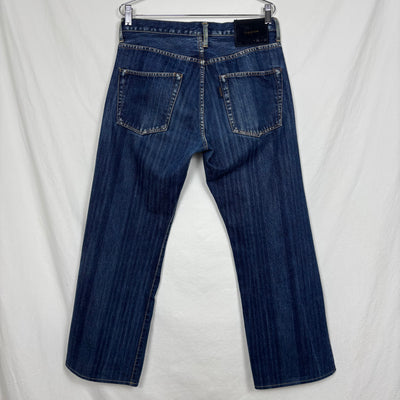 Yohji Yamamoto Dark Wash Straight Leg Jeans
