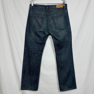 00s Acne Studios Wax Dark Wash Straight Leg Jeans