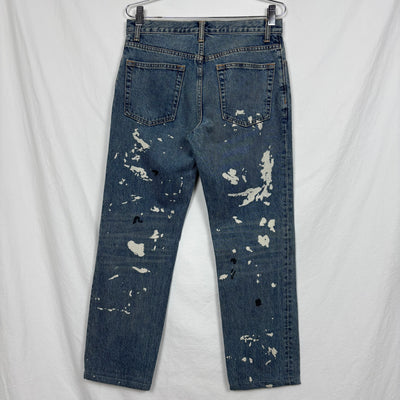 Helmut Lang Light Wash Painter Jeans