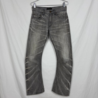 Jun Hashimoto Whisker Banana Cut Jeans