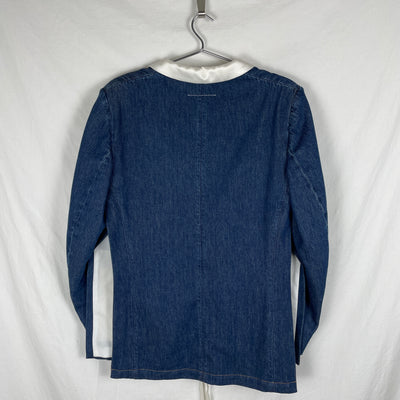 SS20 Maison Margiela MM6 Shawl Lapel Docking Blazer