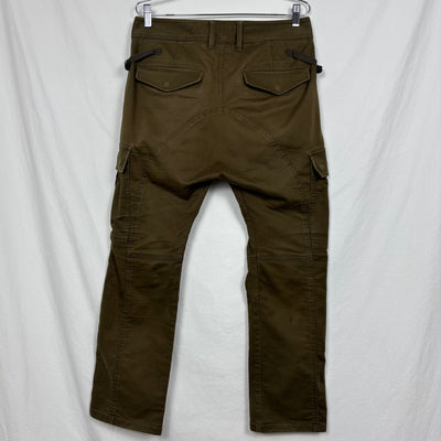 00s Katharine Hamnett Asymmetric Cargo Pants
