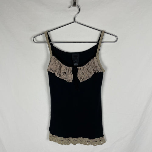 Anna Sui Lace Frill Tanktop
