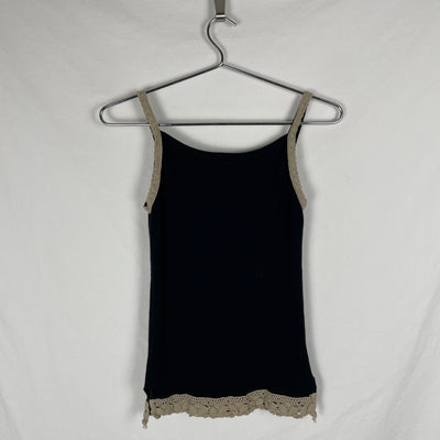 Anna Sui Lace Frill Tanktop