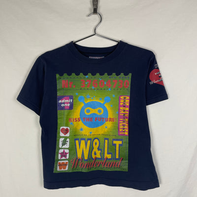 00s Walter Van Beirendonck Wild & Lethal Trash Stamp Print T-shirt