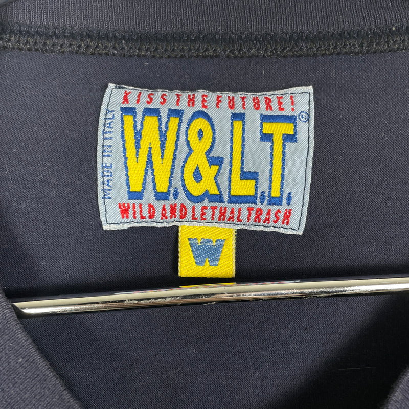 00s Walter Van Beirendonck Wild & Lethal Trash Stamp Print T-shirt