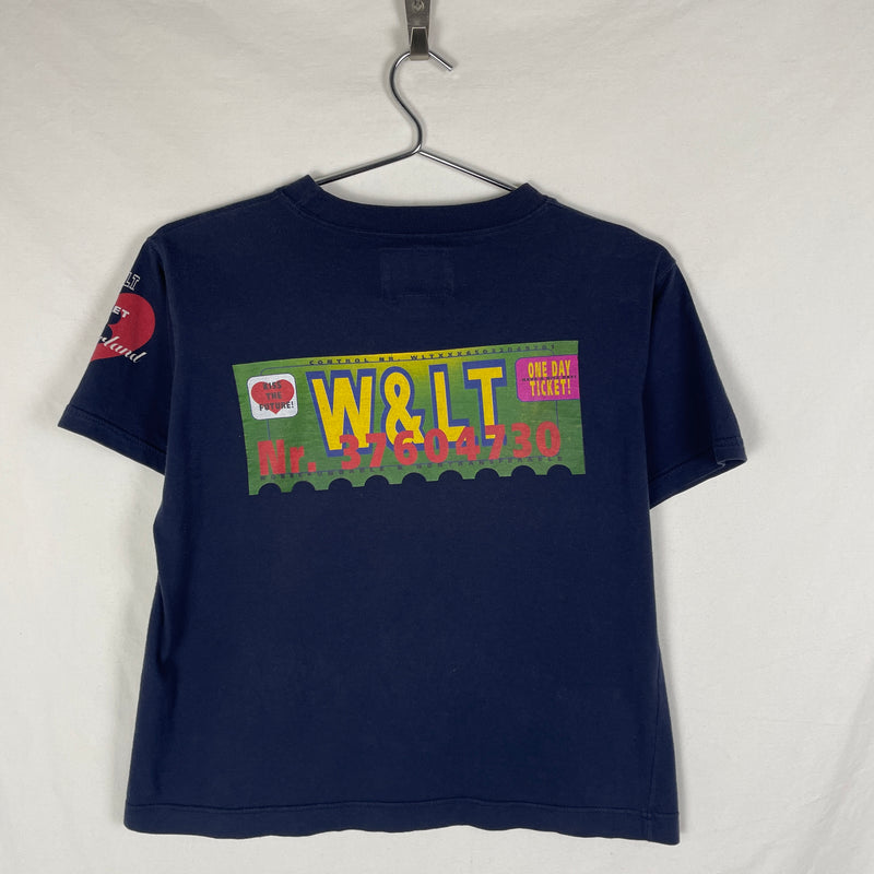 00s Walter Van Beirendonck Wild & Lethal Trash Stamp Print T-shirt