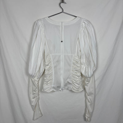 Anne Fontain Ruched Longsleeve Blouse