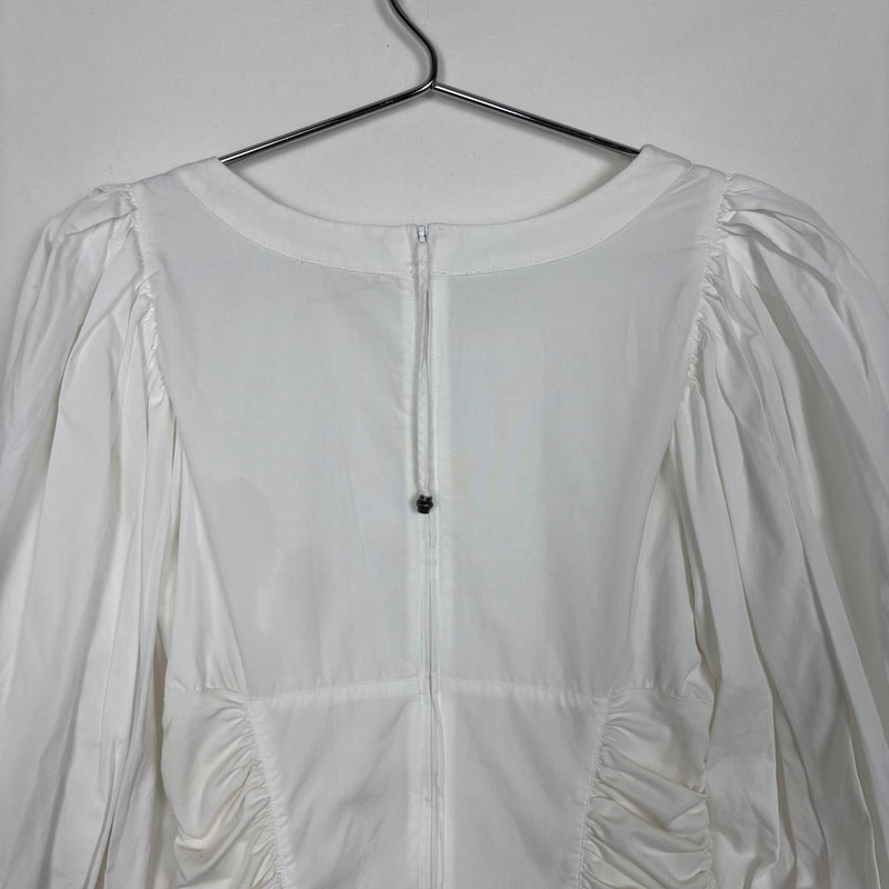 Anne Fontain Ruched Longsleeve Blouse