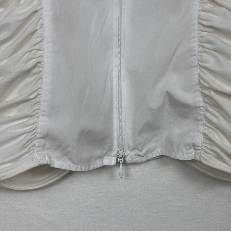 Anne Fontain Ruched Longsleeve Blouse