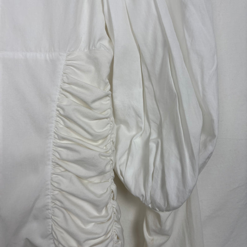 Anne Fontain Ruched Longsleeve Blouse