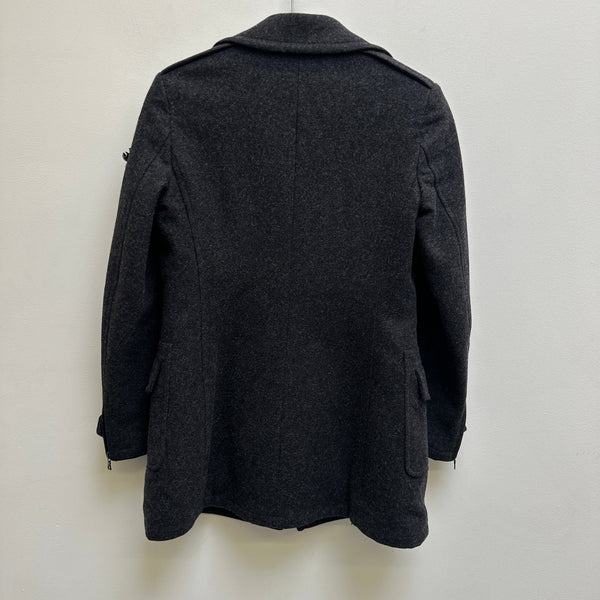 FW06 Prada Ornamented Wool Top Coat