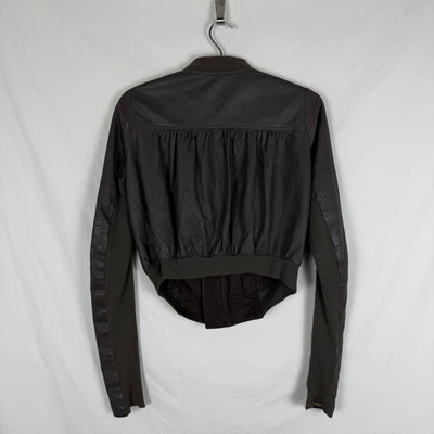 FW04 Rick Owens Cropped Bomber Jacket