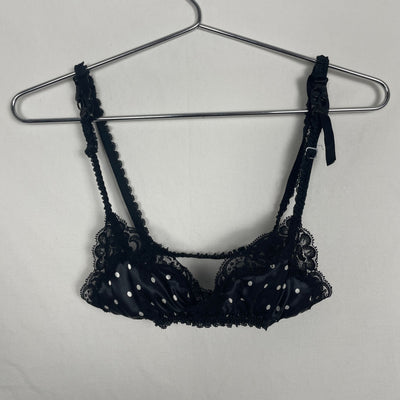 Valentino Polka Dot Lace Bralette