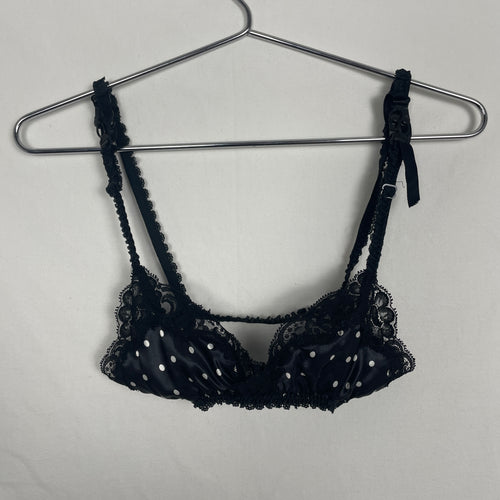 Valentino Polka Dot Lace Bralette