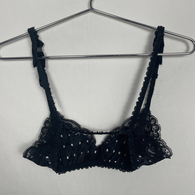 Valentino Polka Dot Lace Bralette