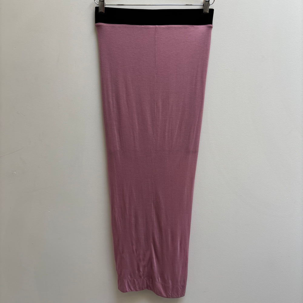 Helmut Lang Slack Jersey Draped Skirt