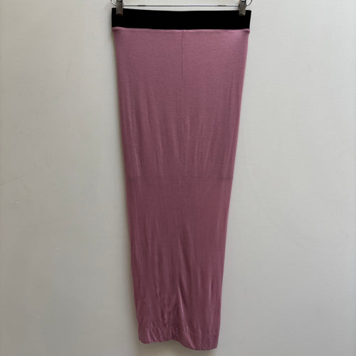 Helmut Lang Slack Jersey Draped Skirt
