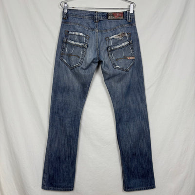 00s Parasuco Distressed Double Back Pocket Jeans
