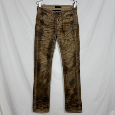 Civarise Dirt Washed Straight Jeans