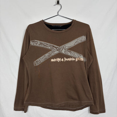 00s Marithé Francois Girbaud Heritage Graphic Long Sleeve Shirt