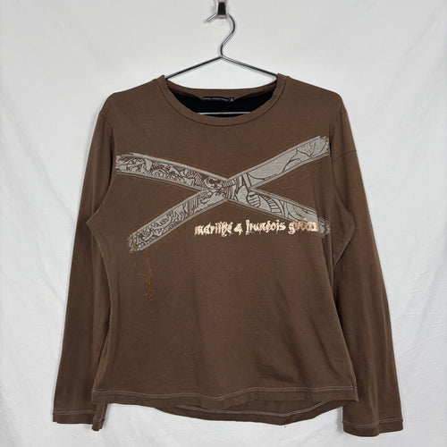 00s Marithé Francois Girbaud Heritage Graphic Long Sleeve Shirt