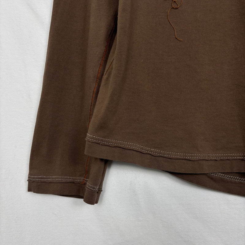 00s Marithé Francois Girbaud Heritage Graphic Long Sleeve Shirt
