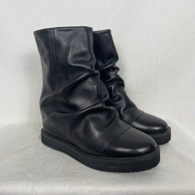 Cabane de Zucca Slouch Wedge Heeled Boots
