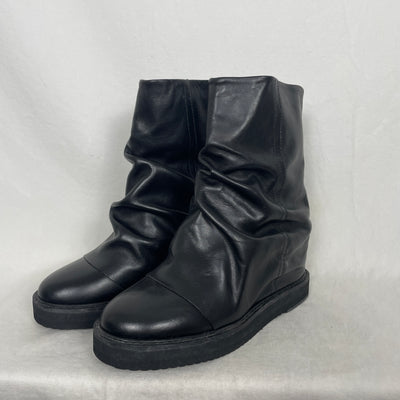 Cabane de Zucca Slouch Wedge Heeled Boots