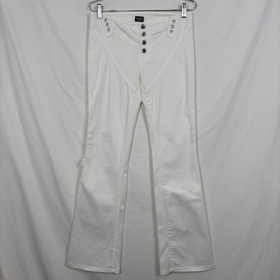 Dolce&Gabbana White Bootcut Trousers