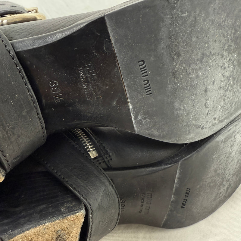 FW07 Miu Miu Calzature Donna Riding Boots