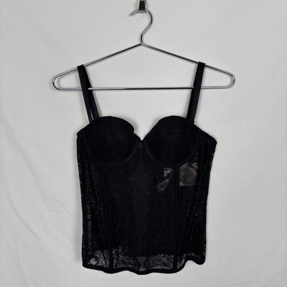 00s Emporio Armani Lace Corset Top