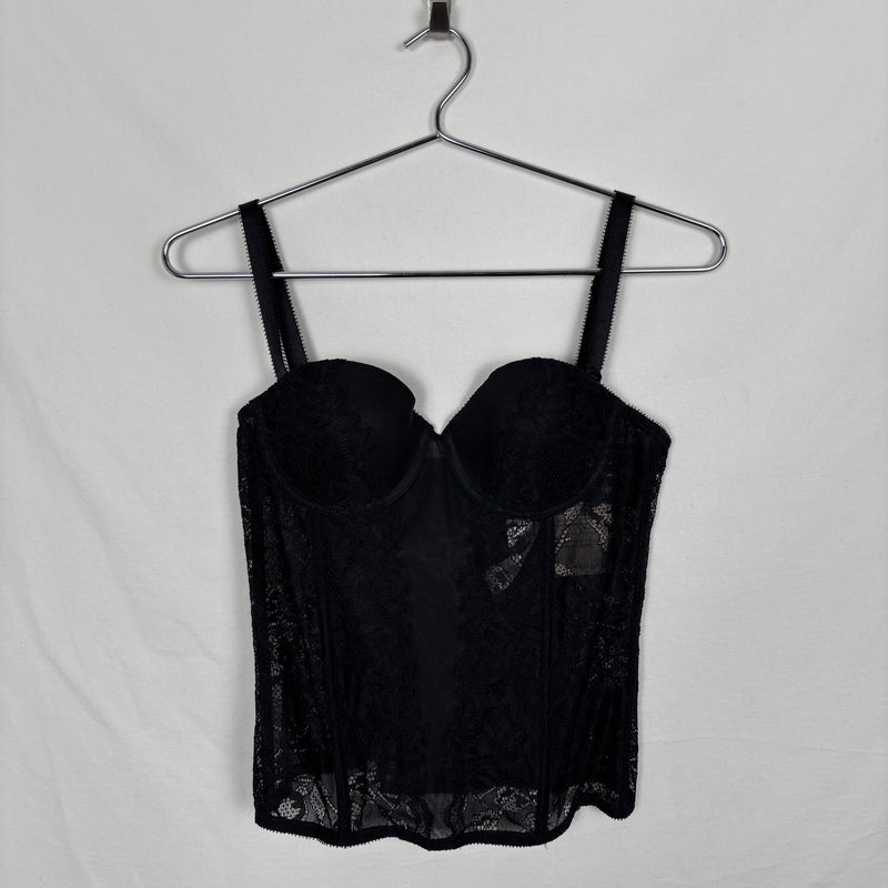 00s Emporio Armani Lace Corset Top