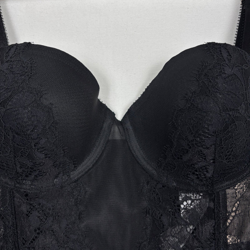 00s Emporio Armani Lace Corset Top